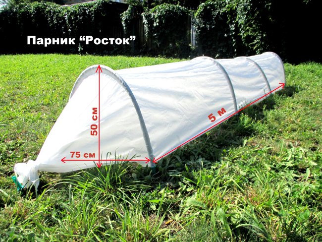 Парник Росток 4х0,5х0,75 м в Ростове-на-Дону